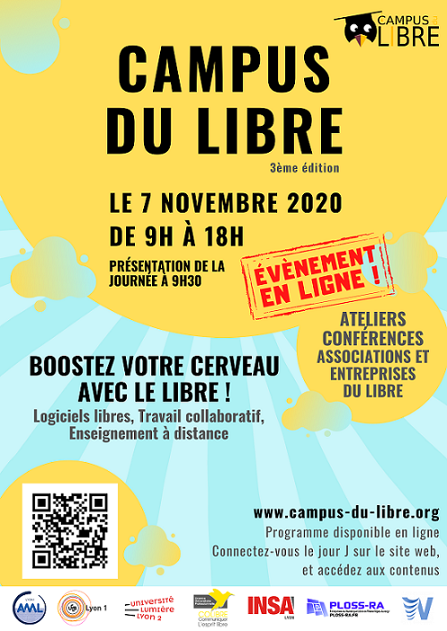 Affiche Campus du libre